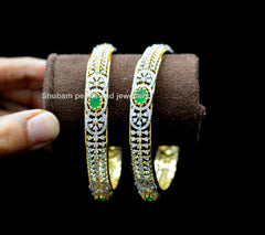 BRACELET/BANGLE bangles 003 EMERALD 2'6