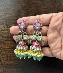 Earring Earrings 181 JADAU RUBY