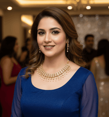 NECKLACE NECKLACE 643 MOZONITE GOLDEN