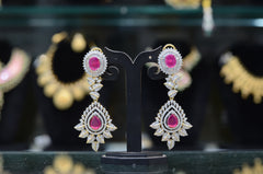 Earring Earrings 137 DIAMOND RUBY