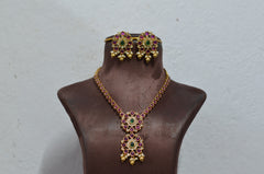 NECKLACE NK353 KEMPU MULTI COLOR