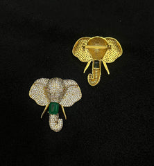ACCESSORIES  Brouche 005 GOLDEN STONE medium