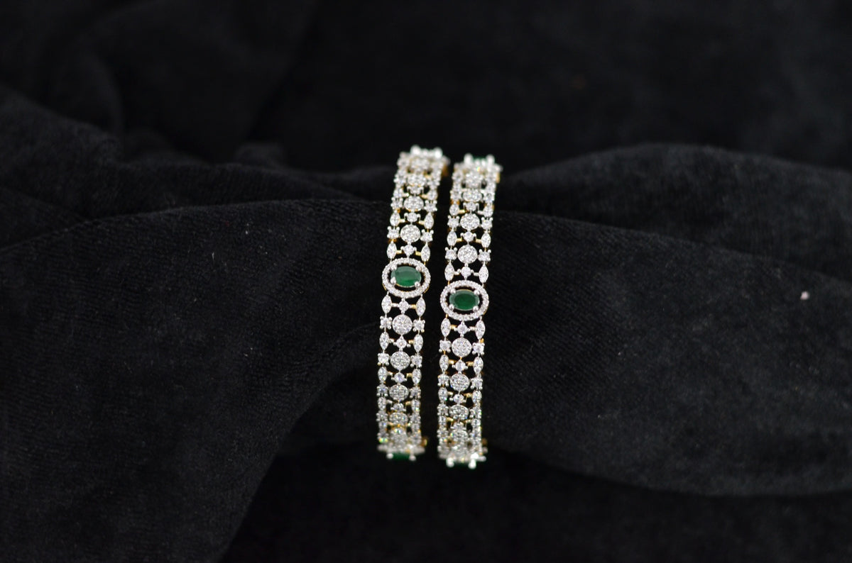 BRACELET/BANGLE Bangles 056 EMERALD 2'4