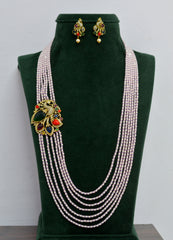BEADS MALA AND CHAINS Beads mala 004 Navratna 22-24