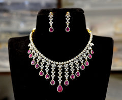 NECKLACE necklace 154 DIAMOND RUBY