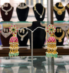 JADAU Earrings 106 JADAU MULTI COLOR