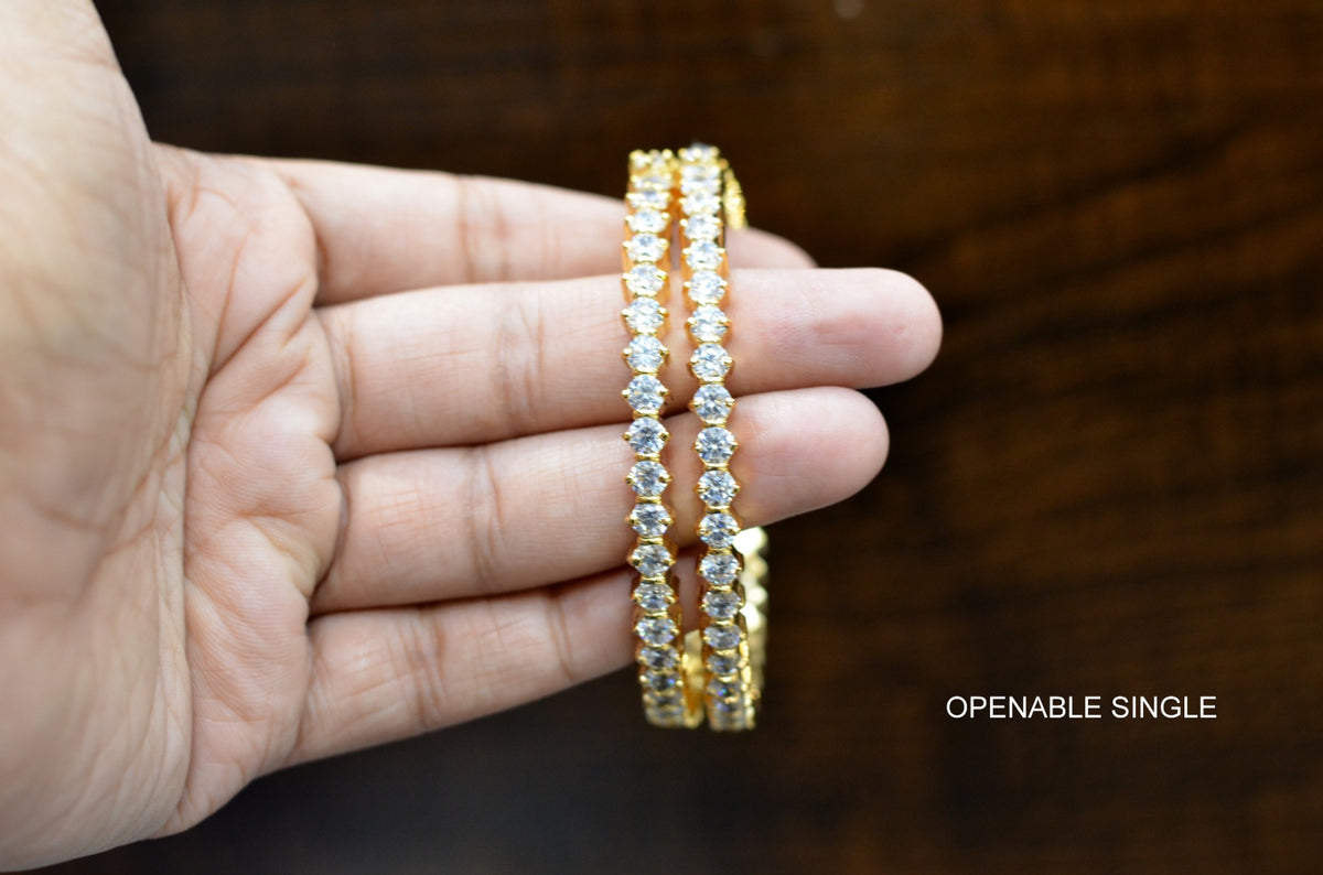 BRACELET/BANGLE Bangle kada 001 GOLDEN 2'4 single pc