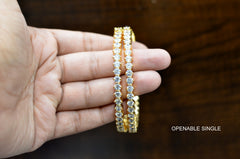 BRACELET/BANGLE Bangle kada 001 GOLDEN 2'8 single pc