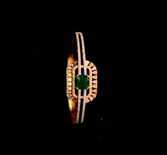 BRACELET/BANGLE Bracelet 028 EMERALD Openable