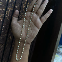 DORI AND CHAINS Short 4mm one tone DIAMOND 16-18 Inch