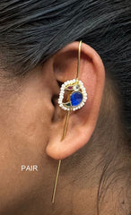 ACCESSORIES EAR Earcuff 011 Kundan medium