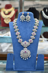 NECKLACE Necklace 800 DIAMOND RUBY