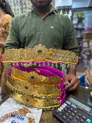 VADDANAM Wb117 GOLDEN STONE EMERALD