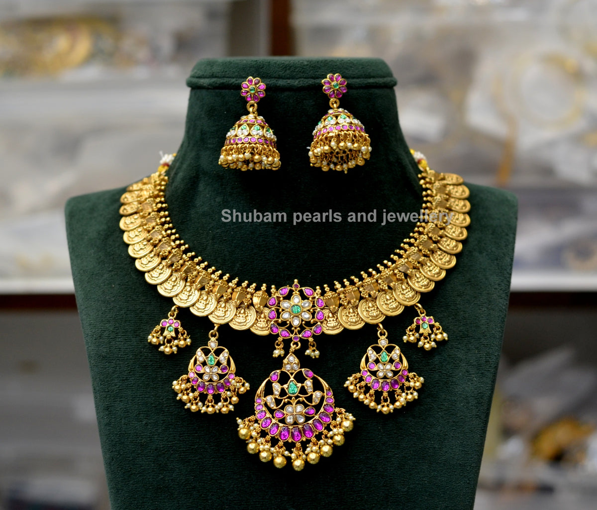 NECKLACE necklace 743 NAKSHI JADAU MIX MULTI COLOR