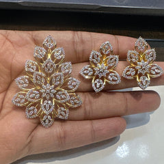 PENDANT SET CHAINS PENDANT SET 187 DIAMOND WHITE