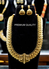 NECKLACE Long Kasul mala 006 - KA006 NAKSHI ANTQIUE GOLDEN