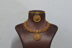 NECKLACE nk173 KEMPU RUBY
