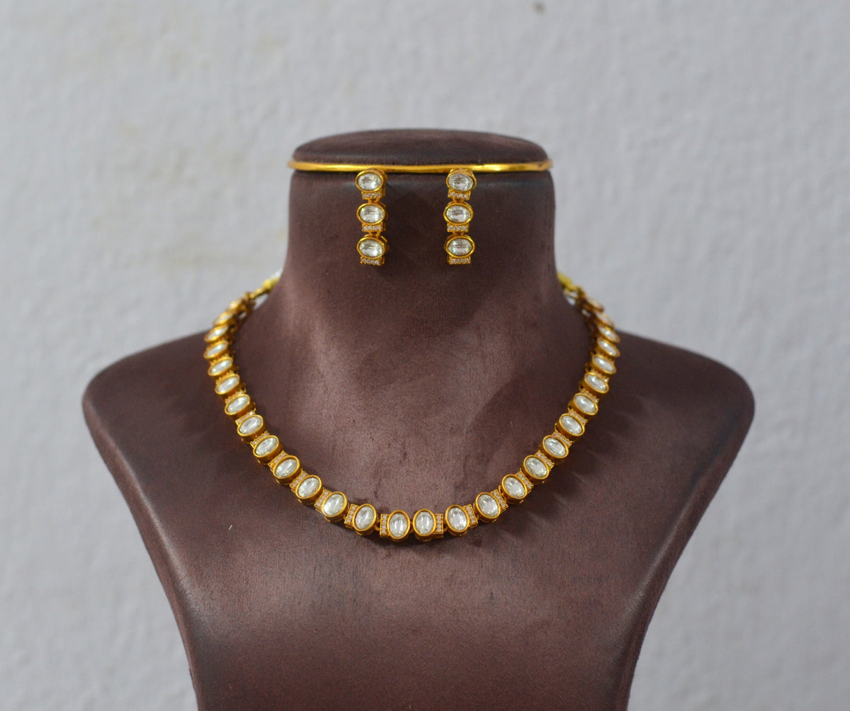 NECKLACE necklace 201 MOZONITE WHITE