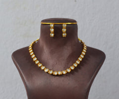 NECKLACE necklace 201 MOZONITE WHITE