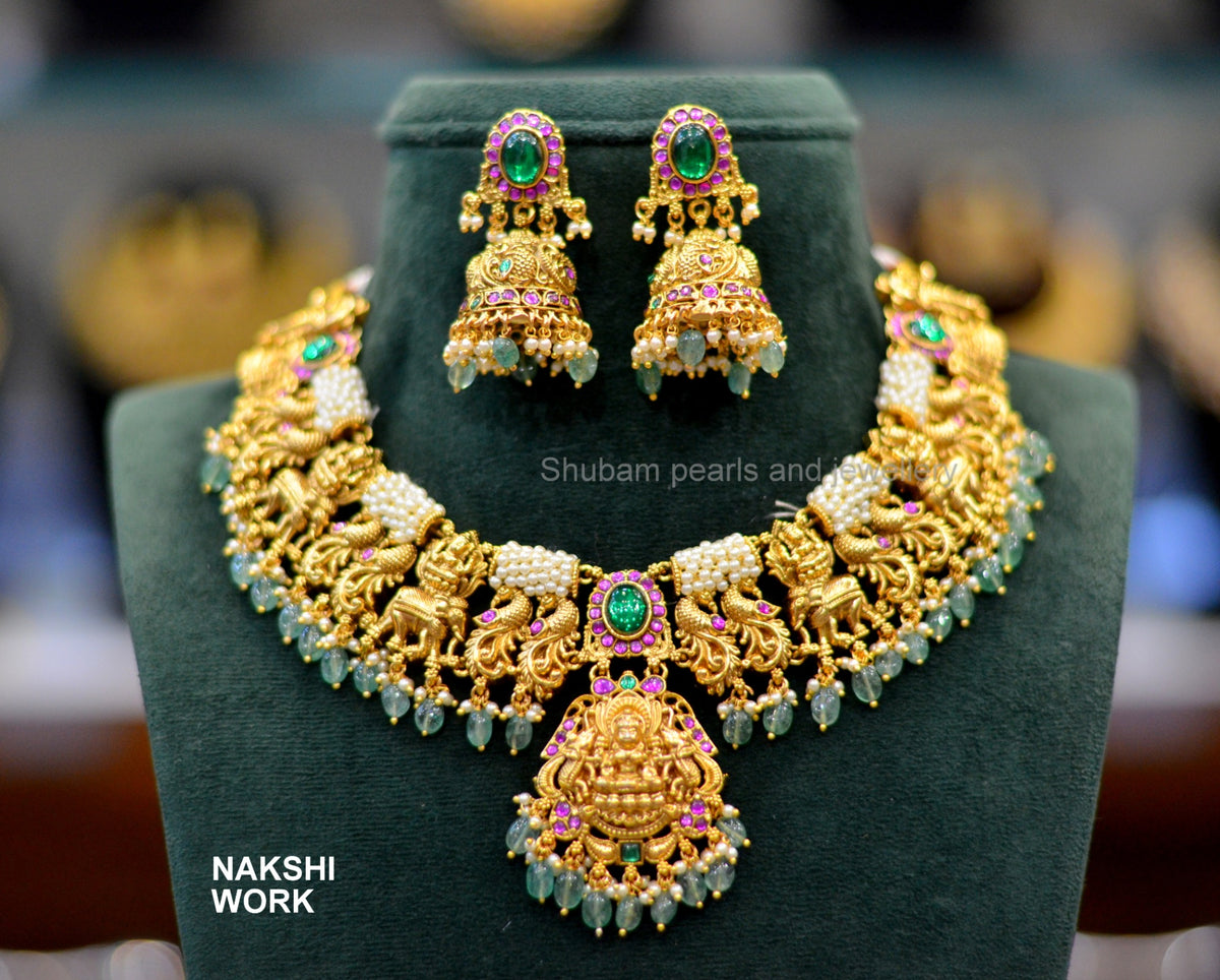 NECKLACE necklace 100 NAKSHI ANTQIUE MULTI COLOR