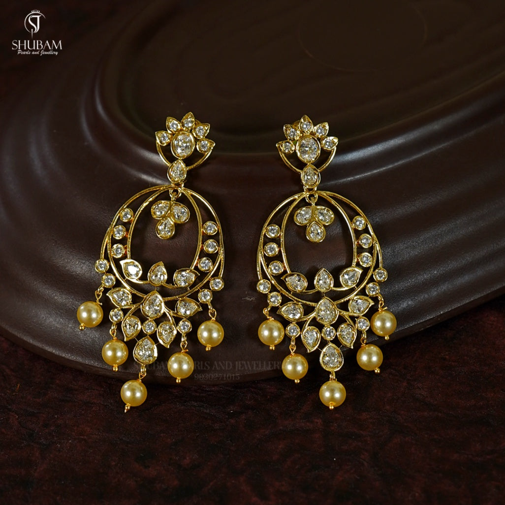 Earring Earrings 127 GOLDEN STONE GOLDEN