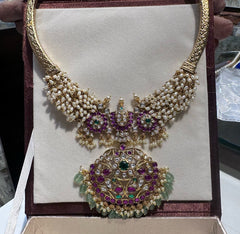 NECKLACE hasli 001 KEMPU MULTI COLOR