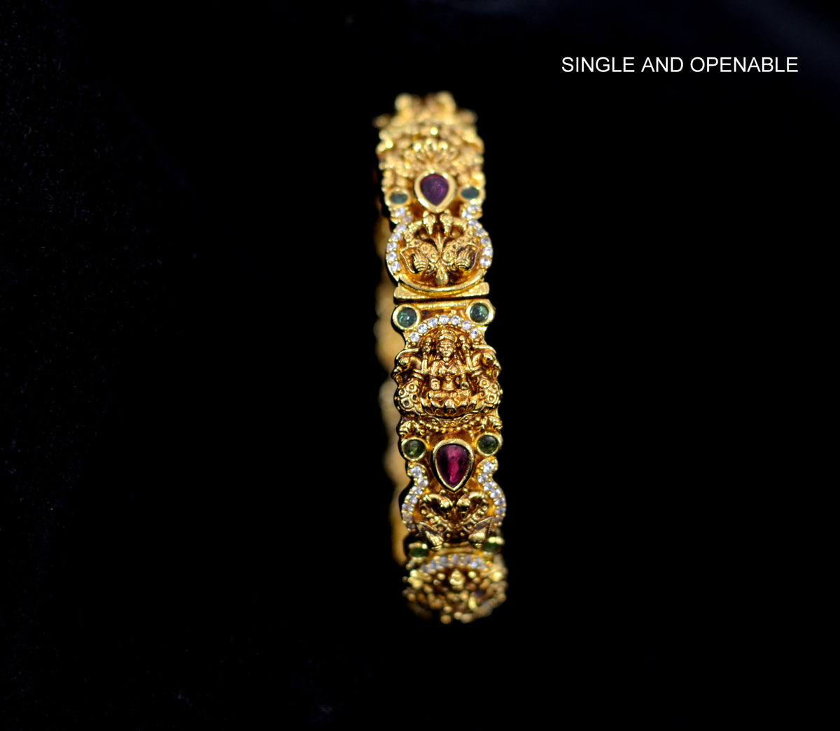 BRACELET/BANGLE Bracelet 029 NAKSHI KEMPU 2'7