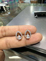Earring Eartops 118 DIAMOND DUAL PLATING DIAMOND LOOK