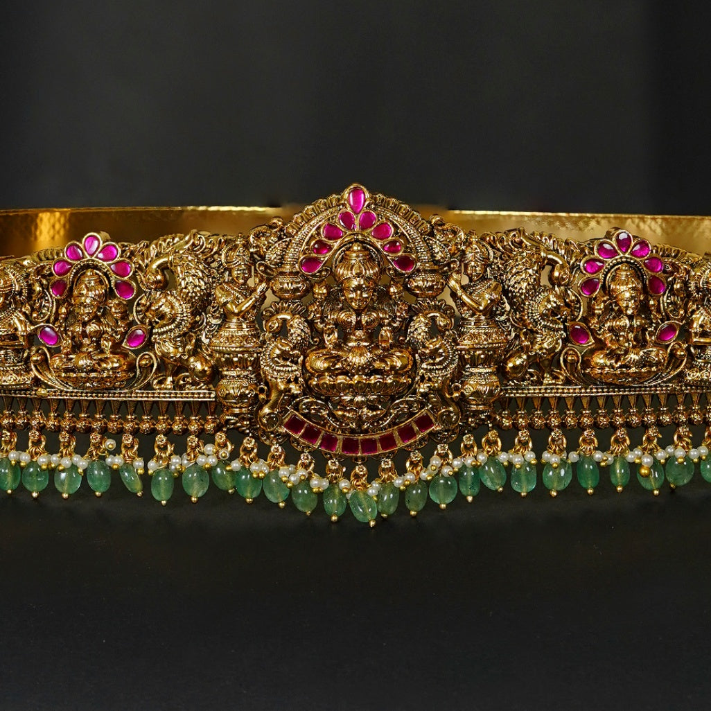 VADDANAM wb008 NAKSHI ANTQIUE MULTI COLOR