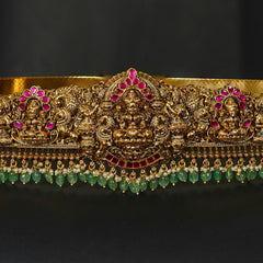 VADDANAM wb008 NAKSHI ANTQIUE MULTI COLOR