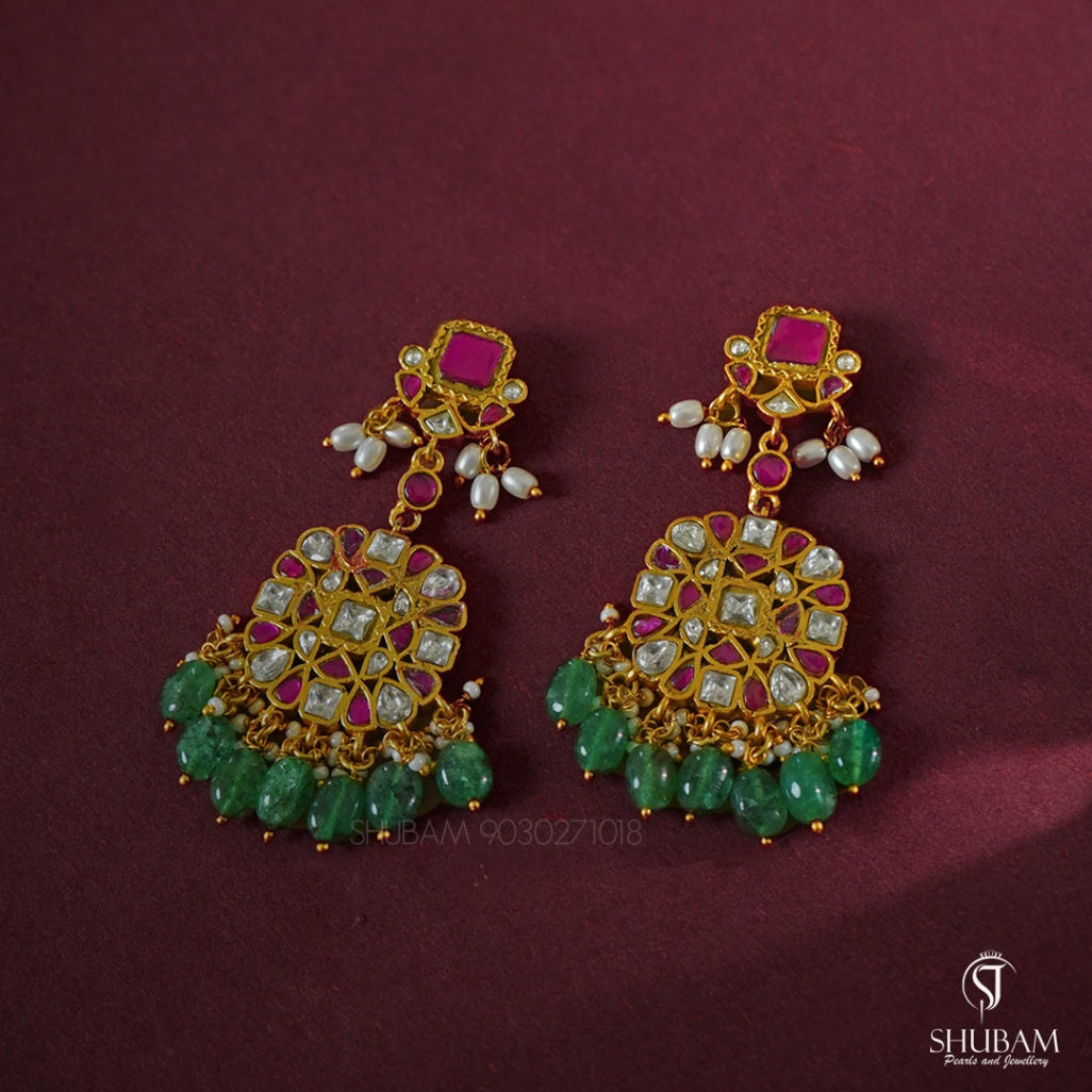 JADAU Earrings 132 JADAU MULTI COLOR