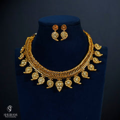 NECKLACE necklace 131 mango Reversible KEMPu MULTI COLOR