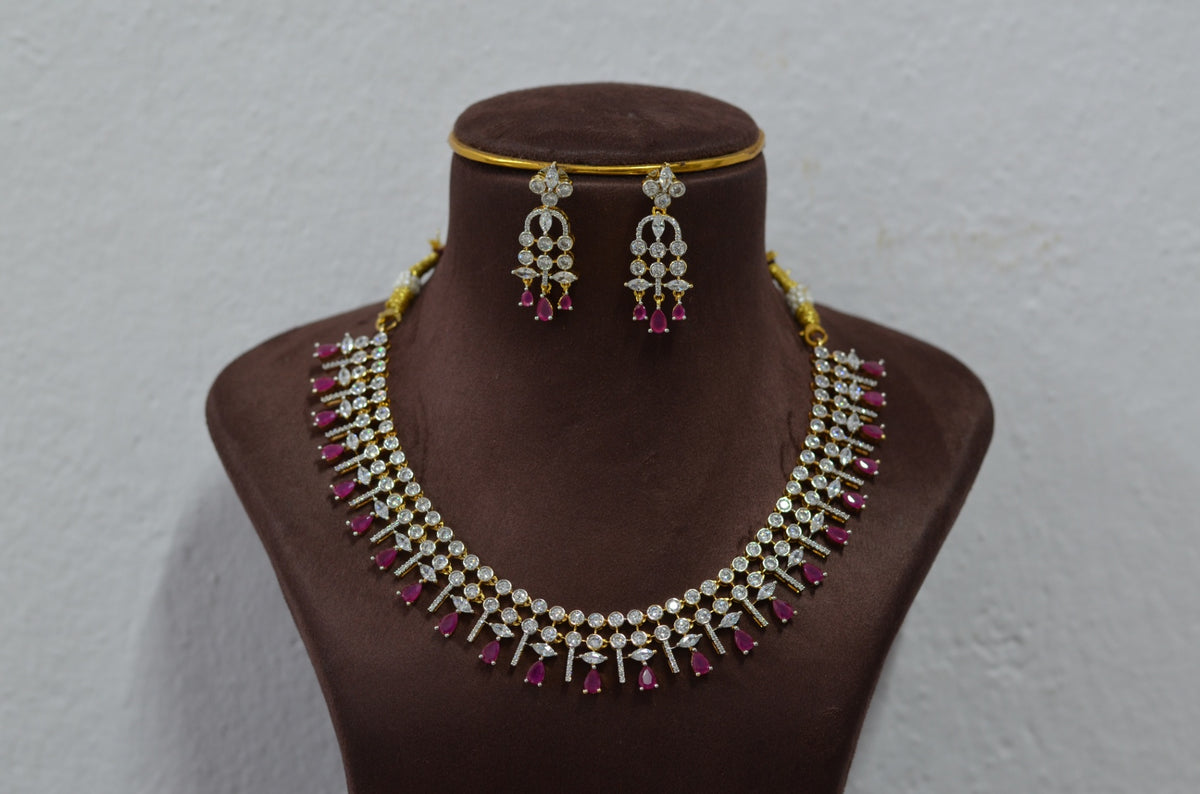 NECKLACE Necklace 927 DIAMOND  RUBY
