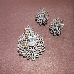 PENDANT SET CHAINS pendant set 200 DIAMOND WHITE