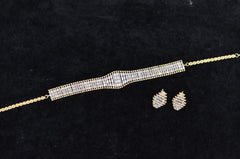 NECKLACE Necklace 209 DIAMOND DUAL PLATING DIAMOND LOOK