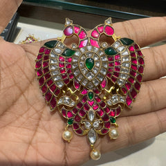 JADAU Pendant 025Pearls drops  - PET025 JADAU MULTI COLOR