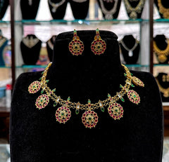 NECKLACE Bottumala kempu 1 short KEMPu MULTI COLOR