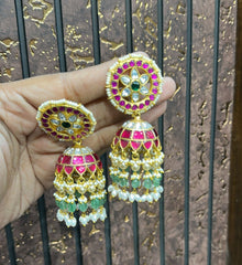 JADAU Earrings 154 JADAU MULTI COLOR