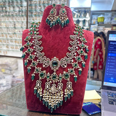 NECKLACE Necklace 142 MOZONITE EMERALD