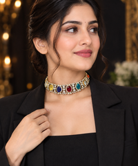 NECKLACE Necklace 956 MOZONITE Navratna