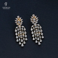 Earring Eartops 048 DIAMOND WHITE
