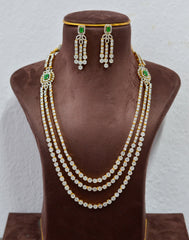 NECKLACE Necklace 907 DIAMOND EMERALD
