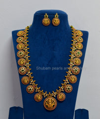NECKLACE long necklace 895 - NE895 NAKSHI AD STONE MULTI COLOR