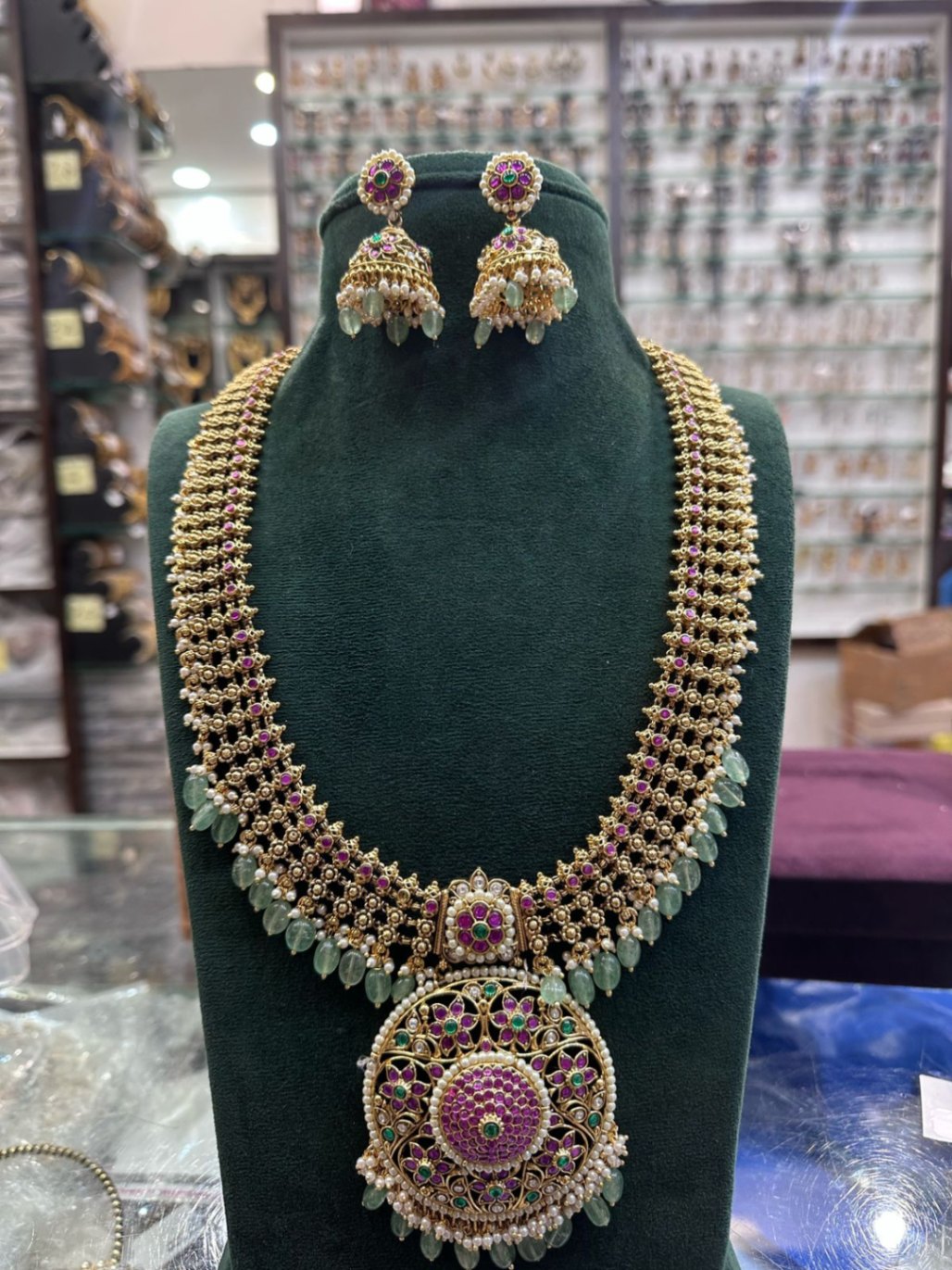 NECKLACE Long Necklace 035 - NE035 KEMPu MULTI COLOR