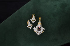 PENDANT SET / LOCKETS PE 286 DIAMOND BLACK