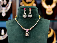 NECKLACE Necklace 204 DIAMOND RUBY