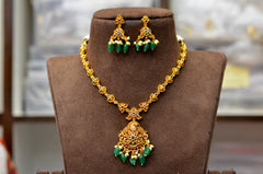 NECKLACE necklace 223 NAKSHI ANTQIUE MULTI COLOR