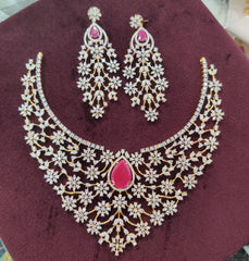 NECKLACE Necklace 037 DIAMOND RUBY