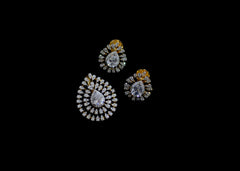 PENDANT SET / LOCKETS Pendant set 156 DIAMOND WHITE