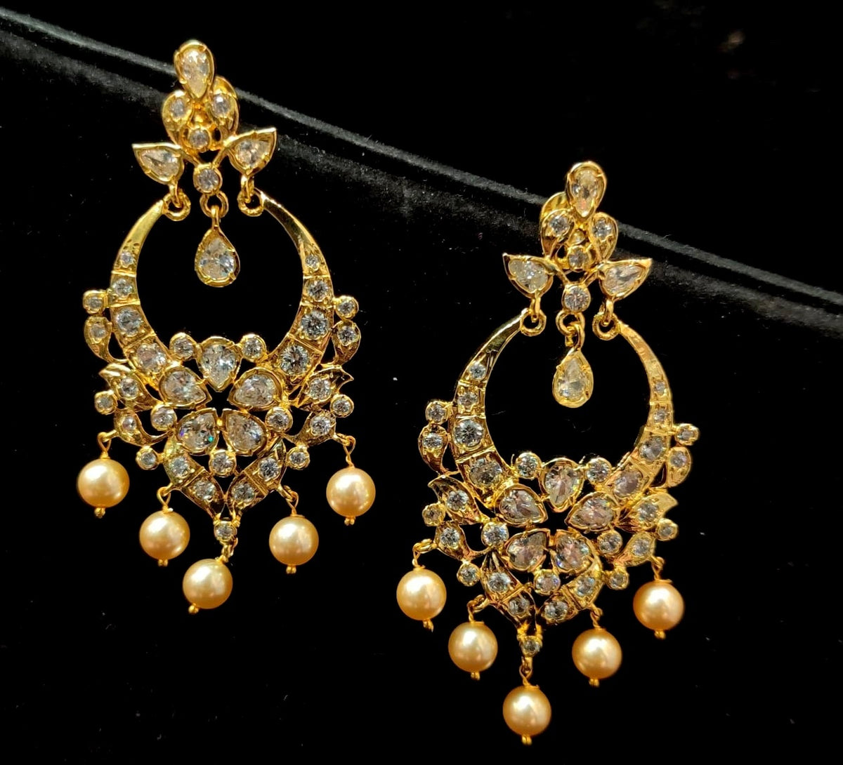Earring Earring 219 GOLDEN STONE GOLDEN